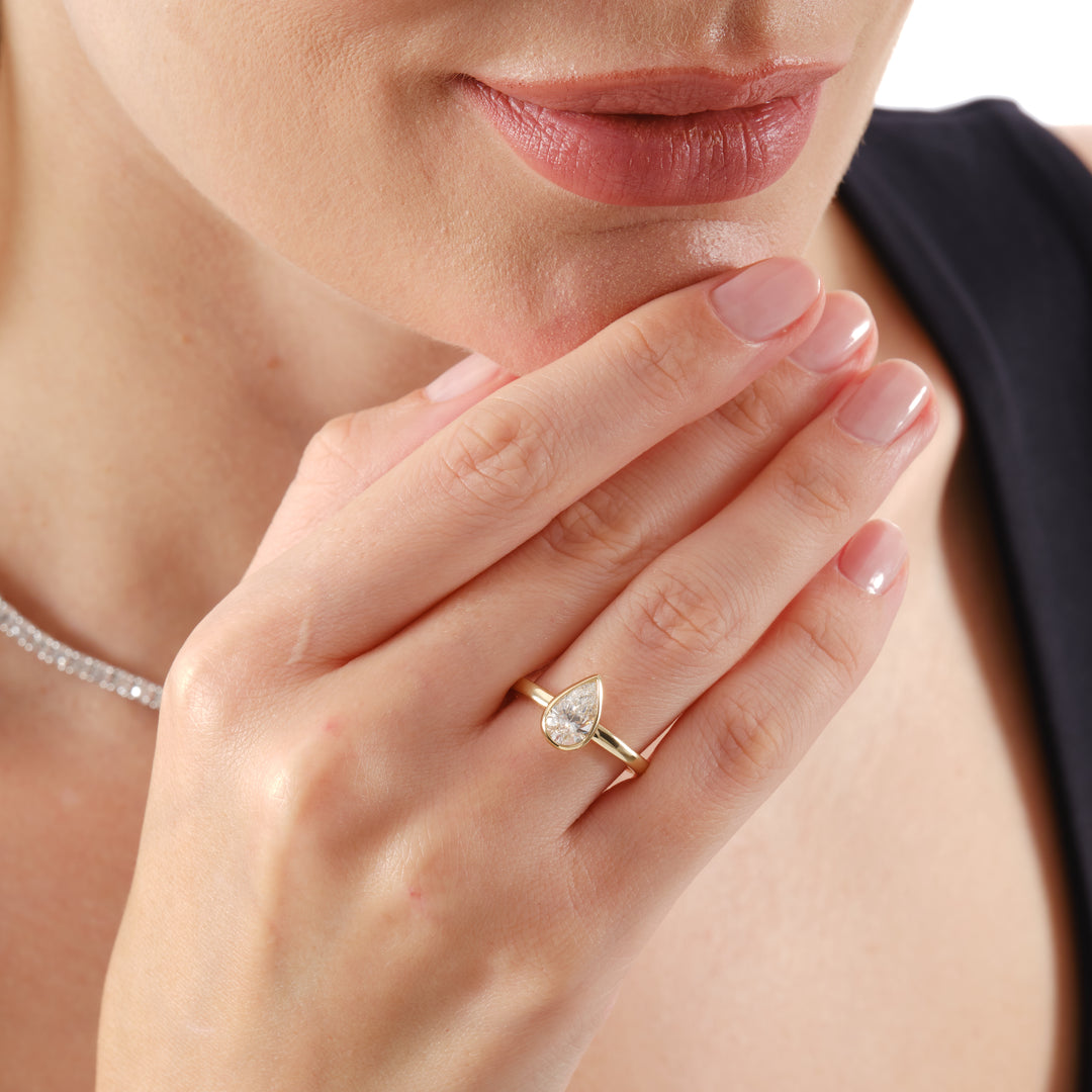 LABBRİLL PEAR YÜZÜK / LB-00011