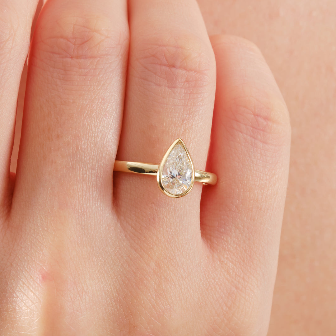 LABBRİLL PEAR YÜZÜK / LB-00011