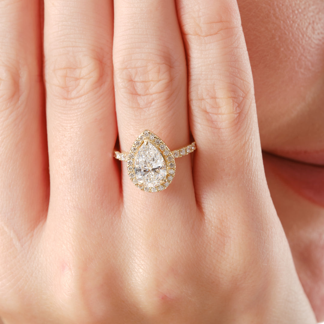 LABBRİLL PEAR YÜZÜK / LB-00012