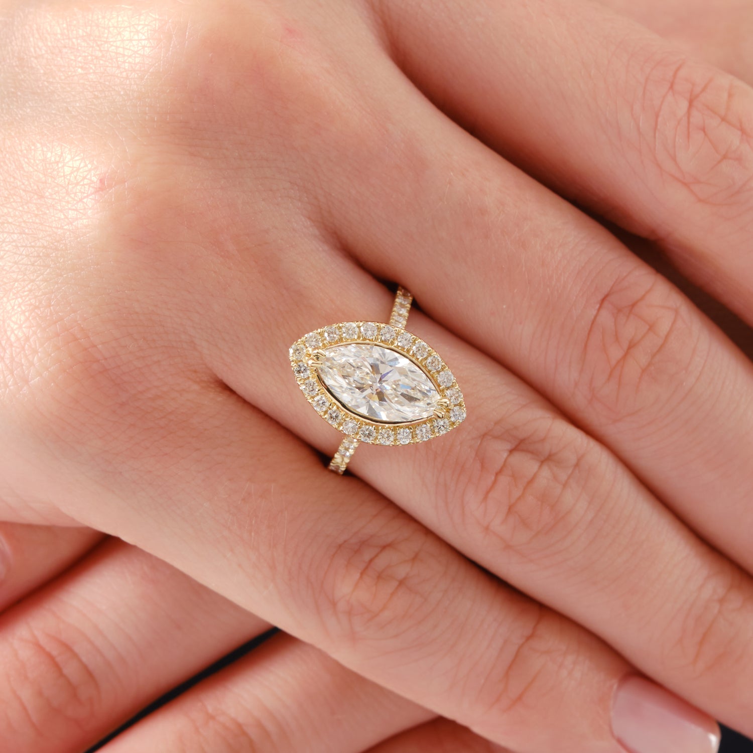 LABBRİLL MARQUİSE YÜZÜK / LB-00036